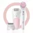 Epilator BRAUN Silk-epil SES 5-885 BS, 28 pinsete, 2 trepte de viteza, 3 duze, Alb, Roz