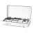 Aragaz de masa BAUER OK 620RT00S, 2 arzatoare, Email, Alb