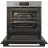 Встраиваемая  электрическая духовка Whirlpool OMK58HR0X, 71 л, 12 режимов, Гриль, Таймер, Черный, Нержавеющая сталь, А+