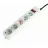 Сетевой фильтр GEMBIRD Surge Protector SPG3-B-10C, 5 Sockets, 3m, up to 250V AC, 16 A, safety class IP20, Grey