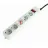 Prelungitor cu protectie GEMBIRD SPG3-B-6C, 5 Sockets, 1.8m, up to 250V AC, 16 A, safety class IP20, Grey