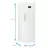 Congelator BEKO B5RFNE314W, 286 l, No Frost, 186.5 cm, Alb, E
