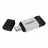 USB flash drive KINGSTON 64GB USB-С3.2 DataTraveler 80M, Black/Blue, USB-C, Cap design, Stylish slim plastic casing fits, Keyring Loop (Read 200 MByte/s)