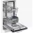 Встраиваемая посудомоечная машина Samsung DW50R4040BB/WT, 9 комплектов, 6 программ, Серый