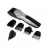 Триммер POLARIS PHC 1201R Black/Silver, 20 настроек, 0.5-15 мм, черный