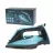 Fier de calcat RAF R.1210, 2400 W, 350 ml, Talpa ceramica, Turcoaz, Negru