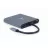 Cablu USB GEMBIRD 6-IN-1: USB3 PORT, 4K HDMI AND FULL HD VGA VIDEO, STEREO AUDIO, CARD READER AND USB TYPE-C PD CHARGE SUPPORT