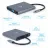 Cablu USB GEMBIRD 6-IN-1: USB3 PORT, 4K HDMI AND FULL HD VGA VIDEO, STEREO AUDIO, CARD READER AND USB TYPE-C PD CHARGE SUPPORT