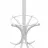 Cuier DP Venezia White, Metal, Alb