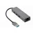 USB Hub Cablexpert A-AMU3-LAN-01, 3.0 Hub 3-port with built-in LAN port
