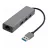 USB Hub Cablexpert A-AMU3-LAN-01, 3.0 Hub 3-port with built-in LAN port