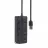 Концентратор USB GEMBIRD UHB-U2P4P-01, USB 2.0 Hub 4-port, cable 80 cm,