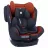 Автокресло детская Kikkaboo 4 Fix DOUBLE ISOFIX Orange, 0-1-2-3 (0-36 кг), 0-36 кг, 0-12 лет, Оранжевый