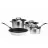 Set vesela MIELE KMTS 5704-2, 1.5, 2.5, 4 l, Inox