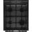 Aragaz combinat GORENJE GKS5C70BJ, 62 l, 3300 W, 11 moduri, Grill, Timer, 50 cm, Negru