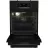 Aragaz combinat GORENJE GKS5C70BJ, 62 l, 3300 W, 11 moduri, Grill, Timer, 50 cm, Negru