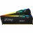 RAM KINGSTON 64GB DDR5-5200MHz Kingston FURY Beast RGB (Kit of 2x32GB) (KF552C40BBAK2-64), CL40-40-40, 1.25V,Blk