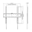 Suport perete GEMBIRD TV-WALL MOUNT FOR 32-55"-  "WM-55F-02", FIXED, MAX. 40 KG, DISTANCE TV TO WALL: 25 MM, MAX. VESA 400 X 400, BLACK