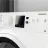 Стиральная машина WHIRLPOOL WRBSS 6249 W EU, Узкая, 6 кг, 1200 об/мин, 12 программ, Белый, Черный, C