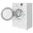 Стиральная машина WHIRLPOOL WRBSS 6249 W EU, Узкая, 6 кг, 1200 об/мин, 12 программ, Белый, Черный, C