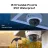 Camera IP TP-LINK TP-Link "VIGI C230I", 4mm, 3MP, IR Dome Network Camera, IK10, PoE//3MP Super-High Definition: The VIGI C230I camera comes with 3MP — more than enough pixels to pick up some of the more discrete details.Human & Vehicle Classification: Distinguishes