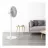 Ventilator Xiaomi Mi Smart standing Fan 2, 15 W, 35.5 cm, 3 trepte putere, Timer, Alb