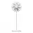 Ventilator Xiaomi Fan Mi Smart standing Fan 2 Lite, 38 W, 35.6 cm, 3 trepte putere, Timer, Telecomanda, Alb