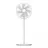 Ventilator Xiaomi Fan Mi Smart standing Fan 2 Lite, 38 W, 35.6 cm, 3 trepte putere, Timer, Telecomanda, Alb