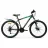 Bicicleta AIST Quest черно-зеленый 26 сталь 21 V-brake V-brake крылья пластиковые, 26", 21 viteze, Negru, Verde