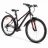 Bicicleta AIST Quest W черный с малиновым 26 сталь 21 V-brake V-brake рама женская, 26", 21 viteze, Negru, Roz