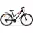 Bicicleta AIST Quest W черный с малиновым 26 сталь 21 V-brake V-brake рама женская, 26", 21 viteze, Negru, Roz