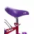 Велосипед AIST Lilo 16 (девочка) бордовый с фиолетовым 16 сталь 1 V-brake ножной метал. крылья, багажник, корзина, боковые колеса, 16", 4-7 лет, 1 скорость, Бордовый, Фиолетовый