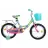 Bicicleta AIST Krakken Molly (девочка) бирюзовый 16 сталь 2 V-brake ножной метал. крылья, багажник, корзина, боковые колеса, 16", 4-6 ani, 1 viteza, Turcoaz
