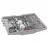 Masina de spalat vase incorporabila BOSCH SMV6ZCX42E, 14 seturi, 8 programe, Alb, A