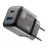 Зарядное устройство Cellular Line Wall Charger GAN Cellularline, 2 Ports, PD + USB, 30W, Black