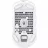 Игровая мышь HyperX Pulsefire Haste 2, 26k dpi, 6 buttons, 50G, 650IPS, 83g, 2.4/BT, White