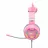 Gaming Casti Havit H2233D, 50MM DRIVER, 20-20KHZ, 20 OHM, 100DB, 2.2M, 3.5MM+USB, RGB, PINK+EARS.