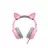 Gaming Casti Havit H2233d, 50mm driver, 20-20kHz, 20 Ohm, 100dB, 2.2m, 3.5mm+USB, RGB, Pink+Ears.