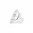 Mouse wireless LOGITECH Lift for Mac Vertical, Optical, 400-4000 dpi, 6 buttons, 1xAA, BT/2.4, White