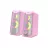 Колонка Havit SK202, 2x2.5" drivers, 2x3W RMS, 4Ohm, 3.5mm+USB, RGB, Pink