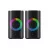 Колонка Havit SK212, 2x2.5" drivers, 2x3W RMS, 4Ohm, 3.5mm/BT, RGB, Black