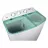 Masina de spalat rufe semiautomata Milano FWT701 PA Green, 6.5 kg, 1350 RPM, 2 programe, Alb, Verde, A