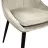 Scaun DP Florida~Camel catifea+black leg HLR9, Stofă, Bej, Negru