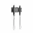 Настенное крепление GEMBIRD Wall Mount Gembird "WM-42F-01" Black 23"-42", max.30kg, VESA mm: 75x75; 100x100; 200x100; 200x200