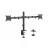 Разное GEMBIRD Table/desk 2-display mounting arm (rotate,tilt,swivel),17”-32”,up to 9 kg,VESA:75x75,100x100