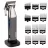 Триммер BABYLISS E996E, 5 установок длины, 1.5-25 мм, Серый