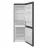 Холодильник VESTA RF-B185X+, 336 л, Ручное размораживание, Капельная система размораживания, 186 см, Черный, A+
