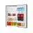 Frigider Hisense RR121D4ADF, 94 l, Dezghetare manuala, Dezghetare prin picurare, 84.2 cm, Argintiu, F