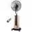 Ventilator Ardesto FNM-X2G, 100 W, 40 cm, 3 trepte, Timer, Telecomandă, Negru, Bronz