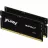 RAM KINGSTON 32GB DDR5-6000MHZ SODIMM FURY IMPACT (KIT OF 2X16GB) (KF560S38IBK2-32), CL38, 1.35V, BLACK